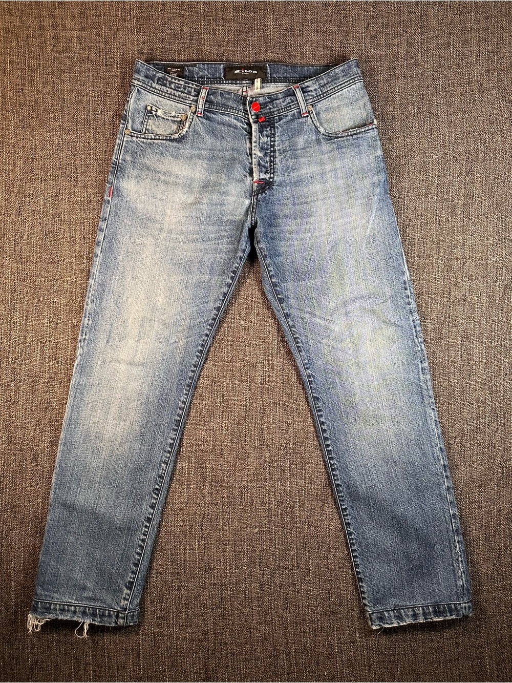 Kiton 5 pocket jeans, Men’s 33 waist!